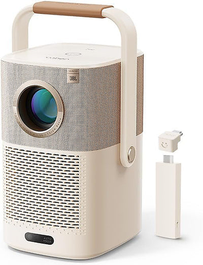 YABER T2 Plus 1080P Portable Projector 450ANSI, JBL Dolby, Auto Focus/Keystone, NFC Cast